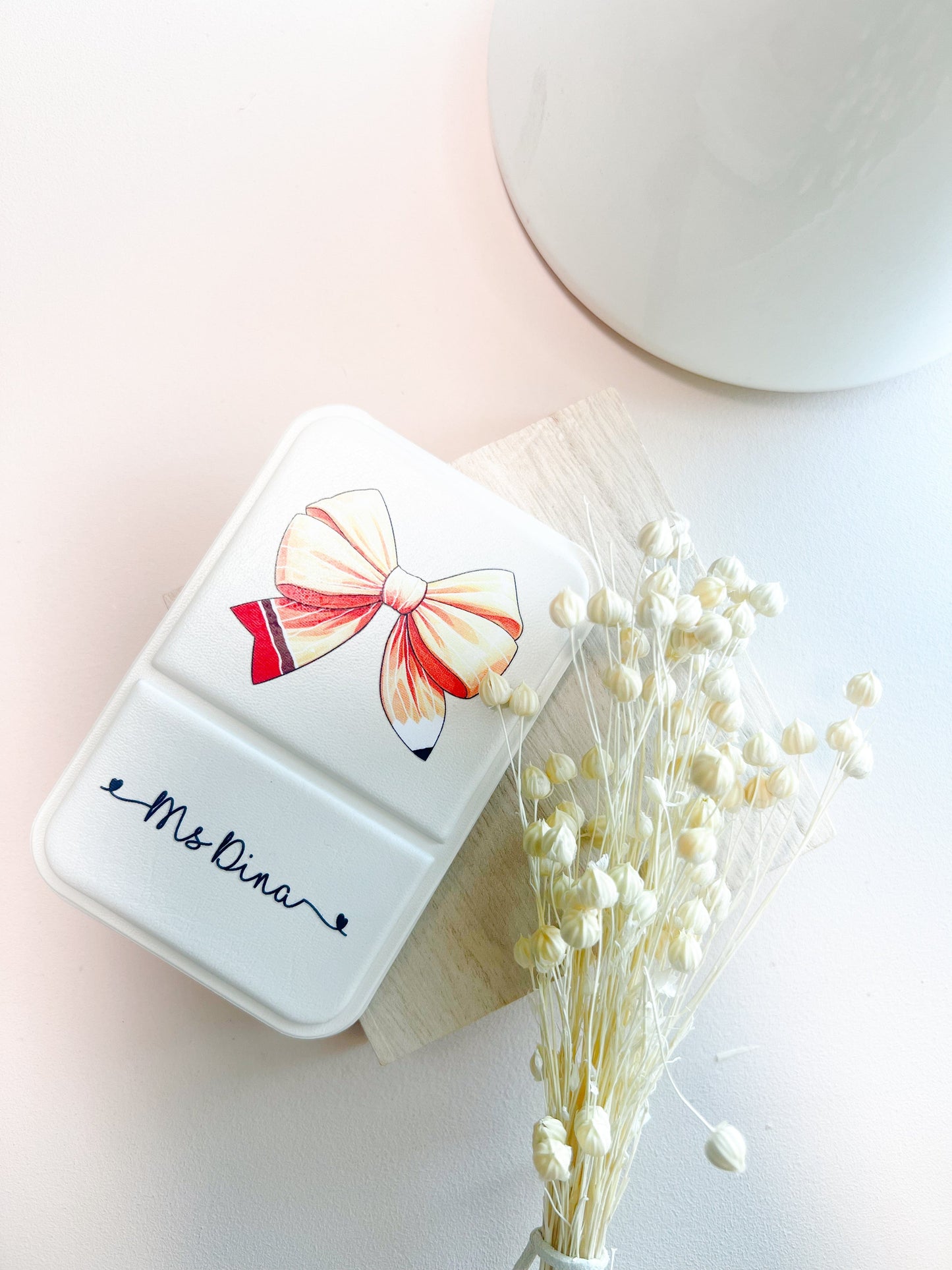 SFArtcreations box Personalized Jewelry Box & Mirror Set