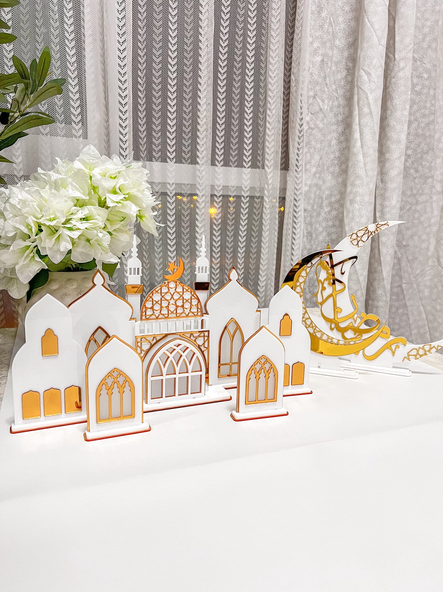 SFArtcreations Decor 3D Mosque Display Stand - Best Seller