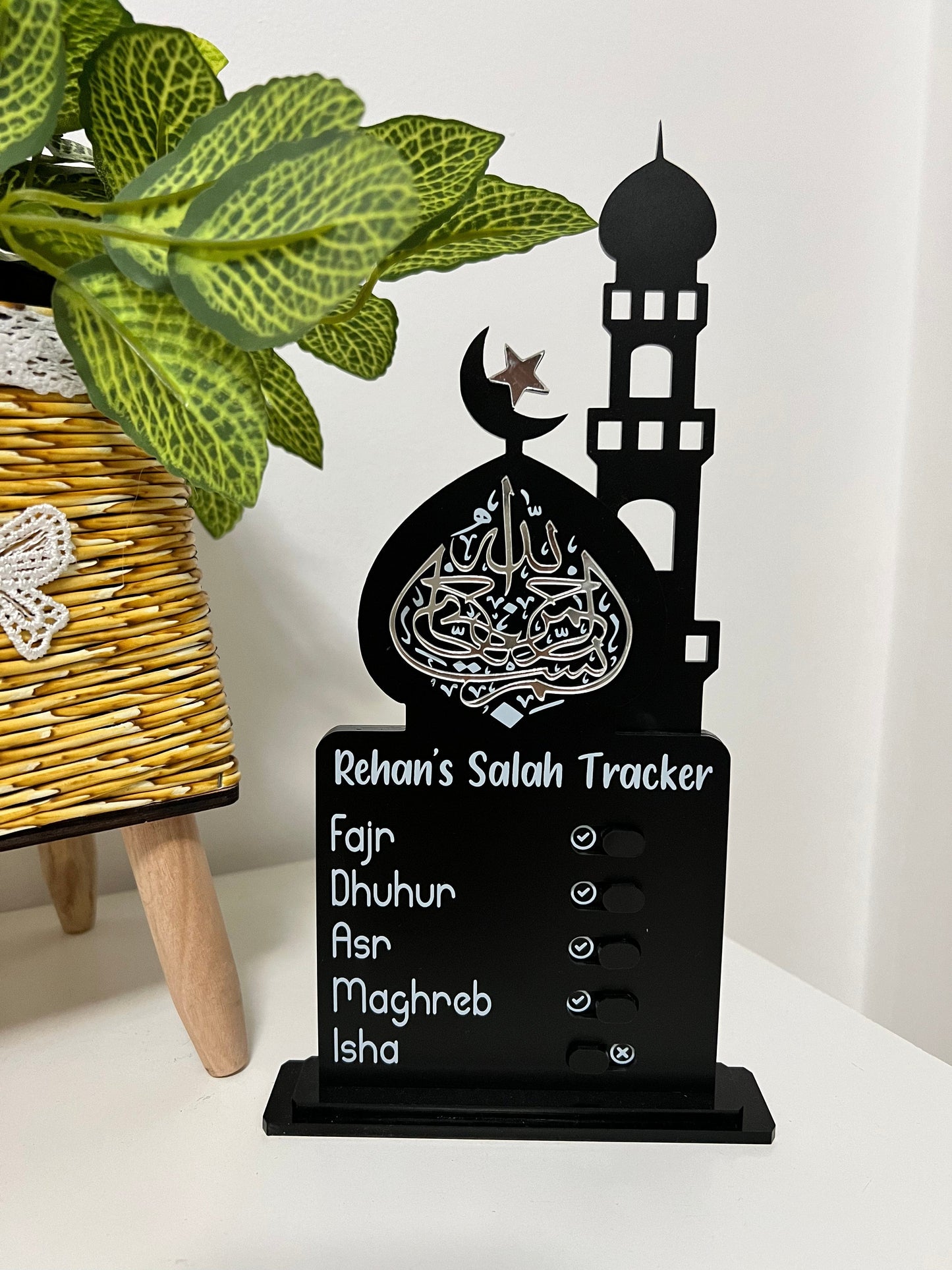SFArtcreations Educational Flash Cards Salah Tracker - Best Seller