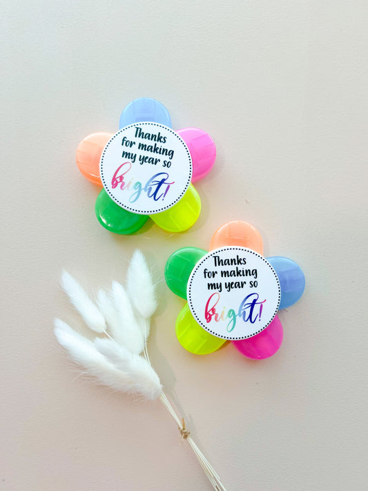 SFArtcreations Highlighter Pen Personalized 5 Color Highlighter Pen - BEST SELLER