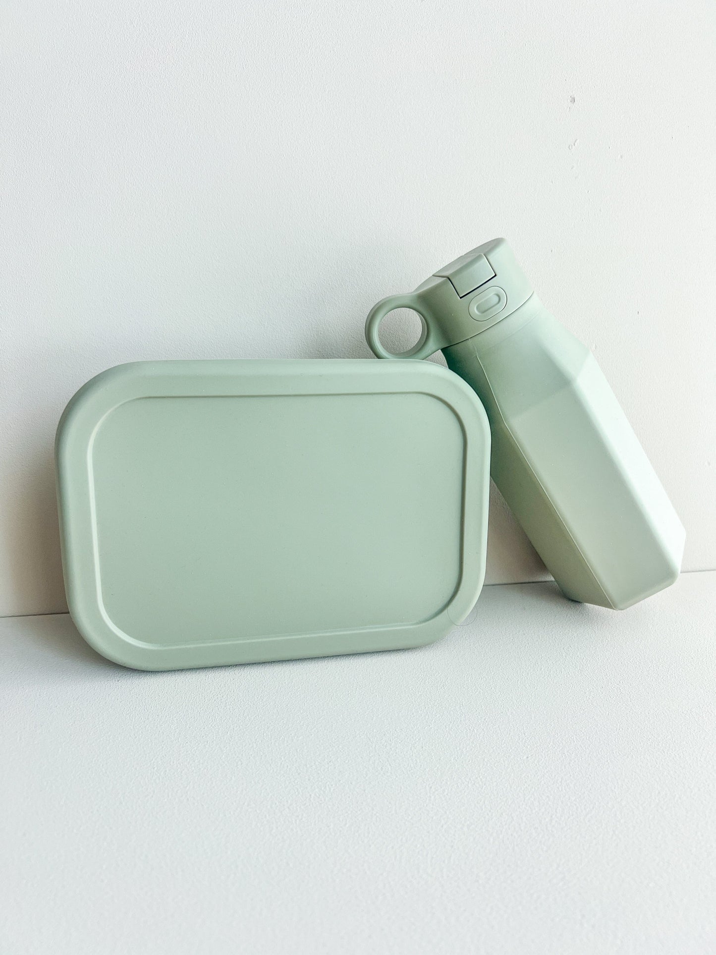 SFArtcreations lunch box SILICONE BENTO SET - LUNCH BOX & BOTTLE