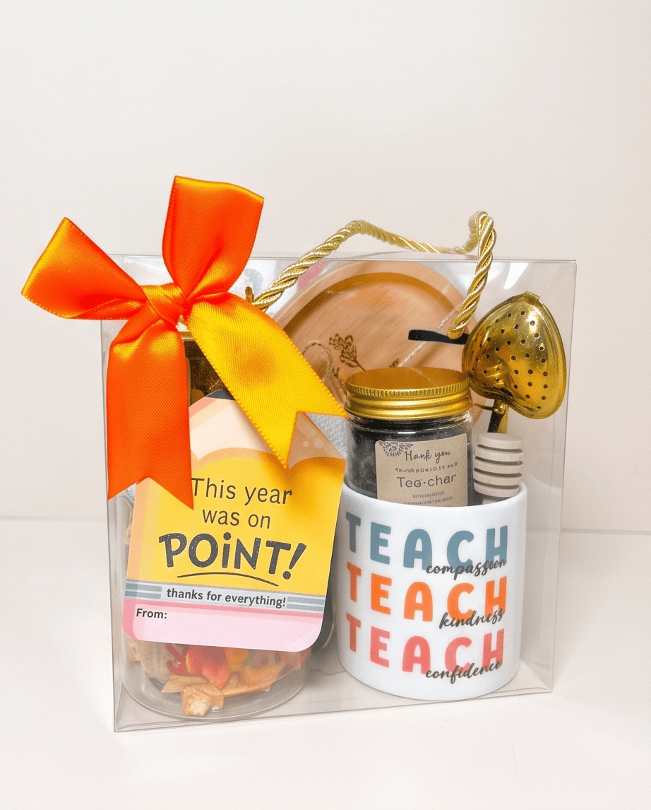 SFArtcreations teacher Gift Thankyou Tea-cher - Gift Hamper for her