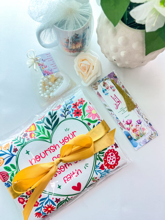 SFArtcreations wall decor Ramadan/Eid Gift Hamper - Nourish your soul (4 items)