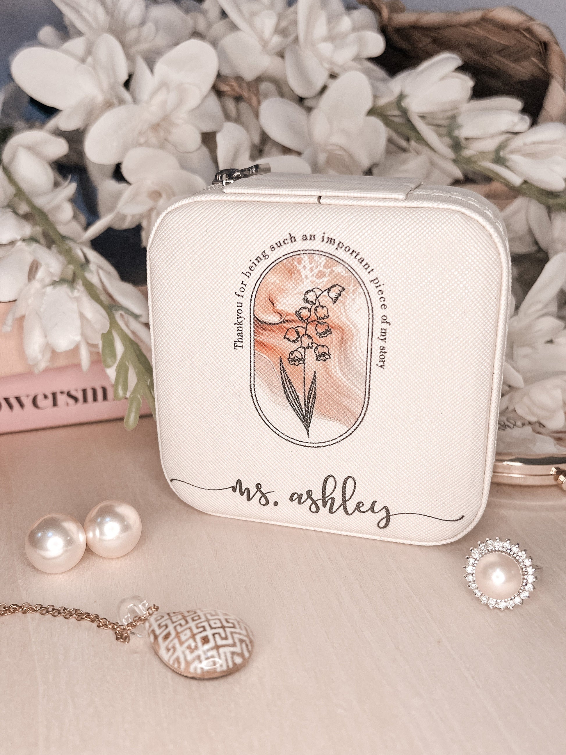 SFArtcreations box Personalized Jewelry Box