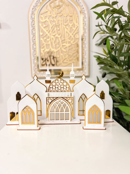 SFArtcreations Decor 3D Mosque Display Stand - Best Seller