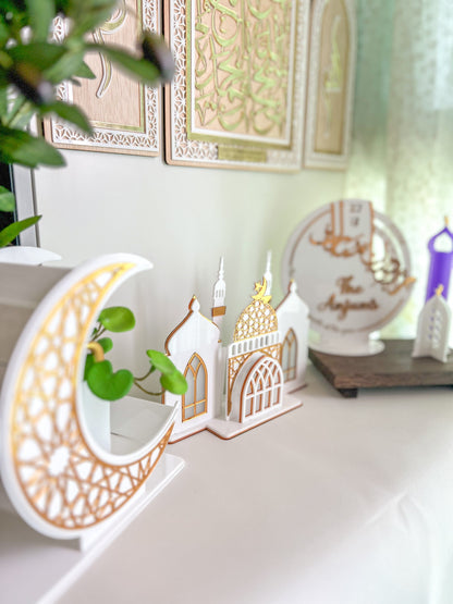 SFArtcreations Decor 3D Mosque Display Stand - Best Seller