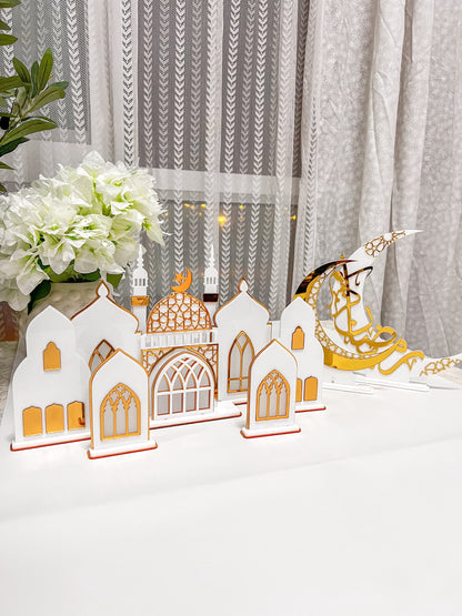 SFArtcreations Decor 3D Mosque Display Stand - Best Seller