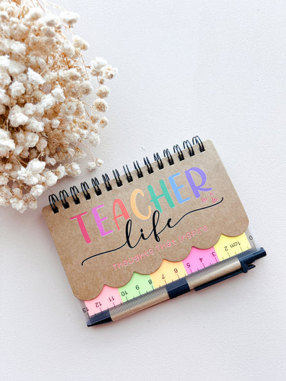 SFArtcreations diary A5 Spiral Notebook with Sticky Note (Pocket size)