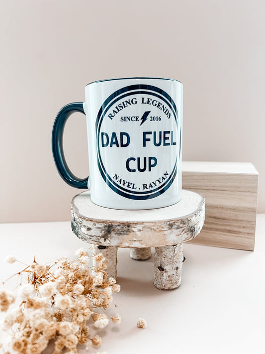SFArtcreations Drinkware Father's Fuel Cup - Ceramic Mug, 110z