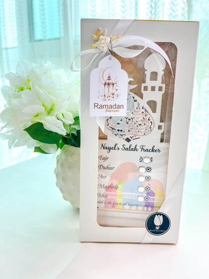 SFArtcreations Educational Flash Cards Salah Tracker - Best Seller