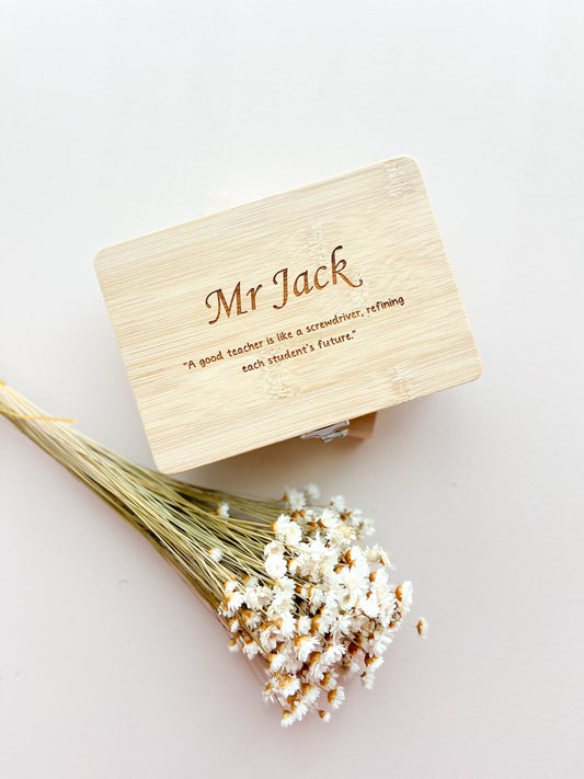 SFArtcreations Father's Day Gift Small Personalized Wooden Tool Kit