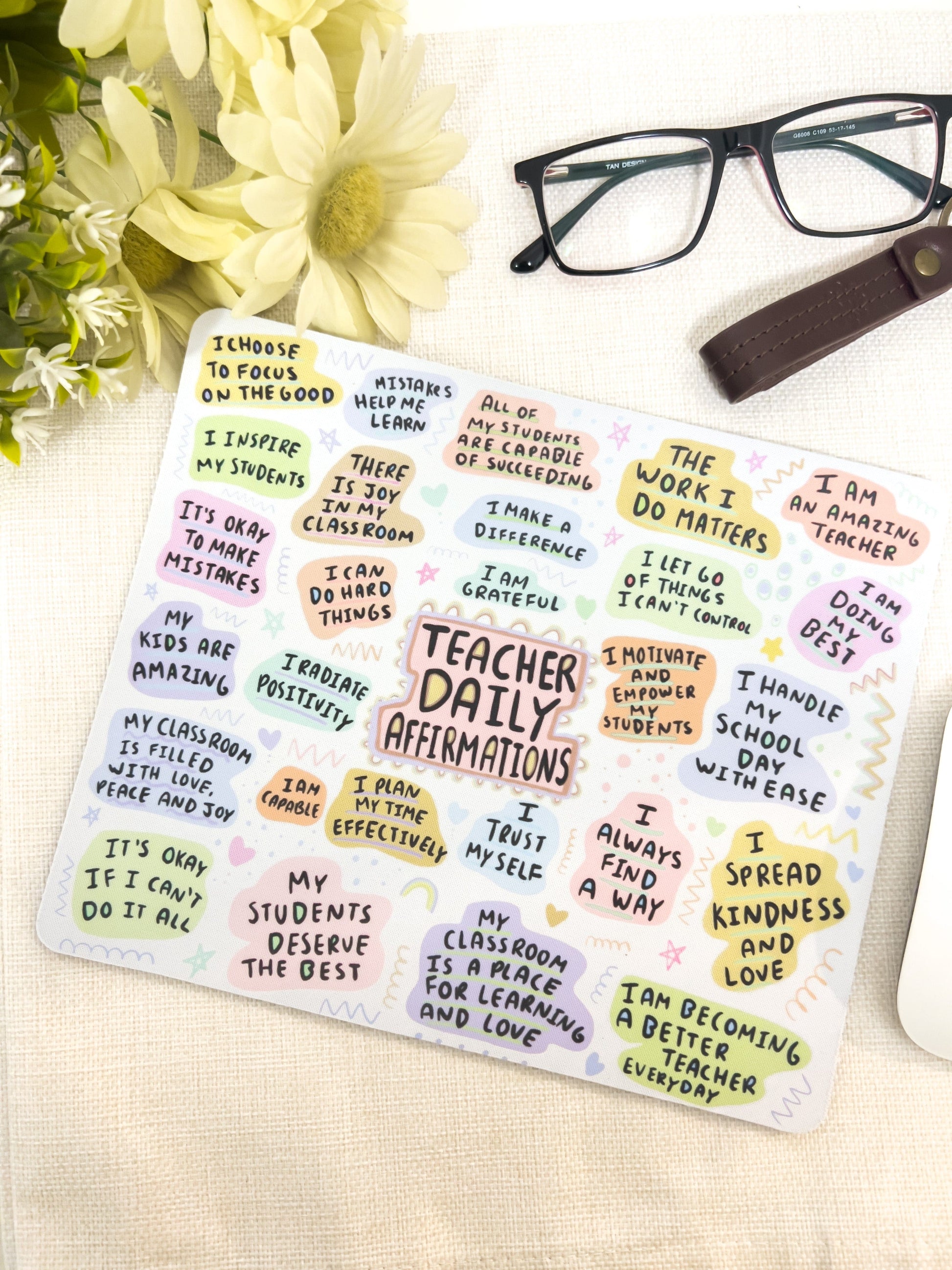 SFArtcreations mouse pad Teacher Appreciation Mouse Pad