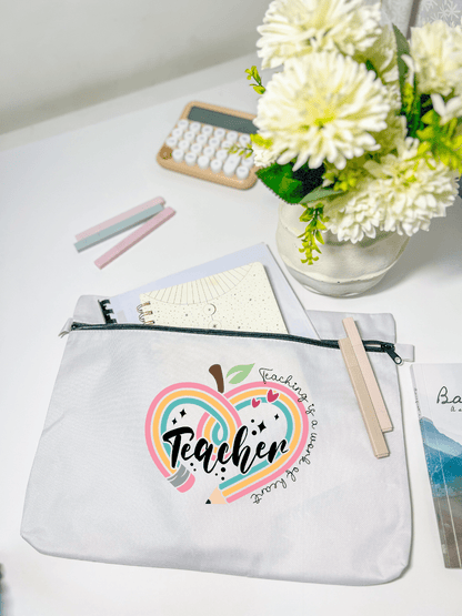 SFArtcreations  Stationery Apple Pencil 2024 - Personalized Document Folder Bag