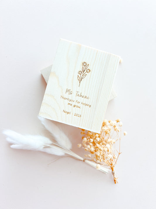 SFArtcreations Stationery Wooden Pen Holder