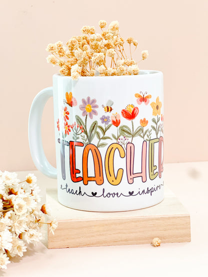 SFArtcreations teacher Gift Blooming Heart - Gift Hamper for her.