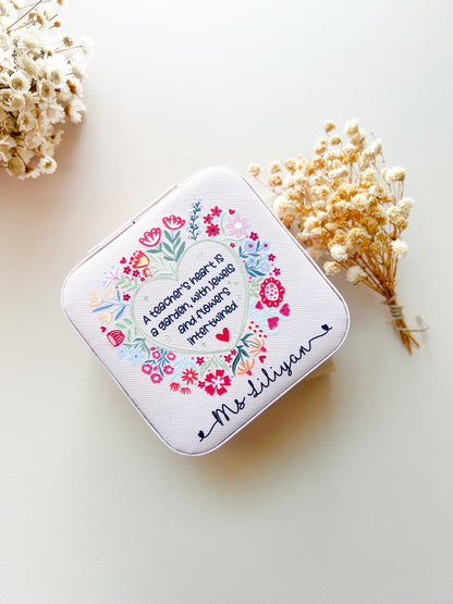 SFArtcreations teacher Gift Blooming Heart - Gift Hamper for her.