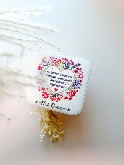 SFArtcreations teacher Gift Blooming Heart - Gift Hamper for her.