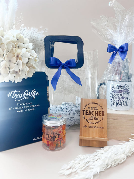 SFArtcreations teacher Gift Gift Hamper for him - Super Teacher