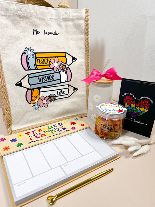 SFArtcreations teacher Gift Thank you Teacher - Gift Hamper for her