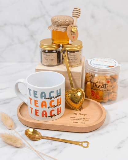 SFArtcreations teacher Gift Thankyou Tea-cher - Gift Hamper for her