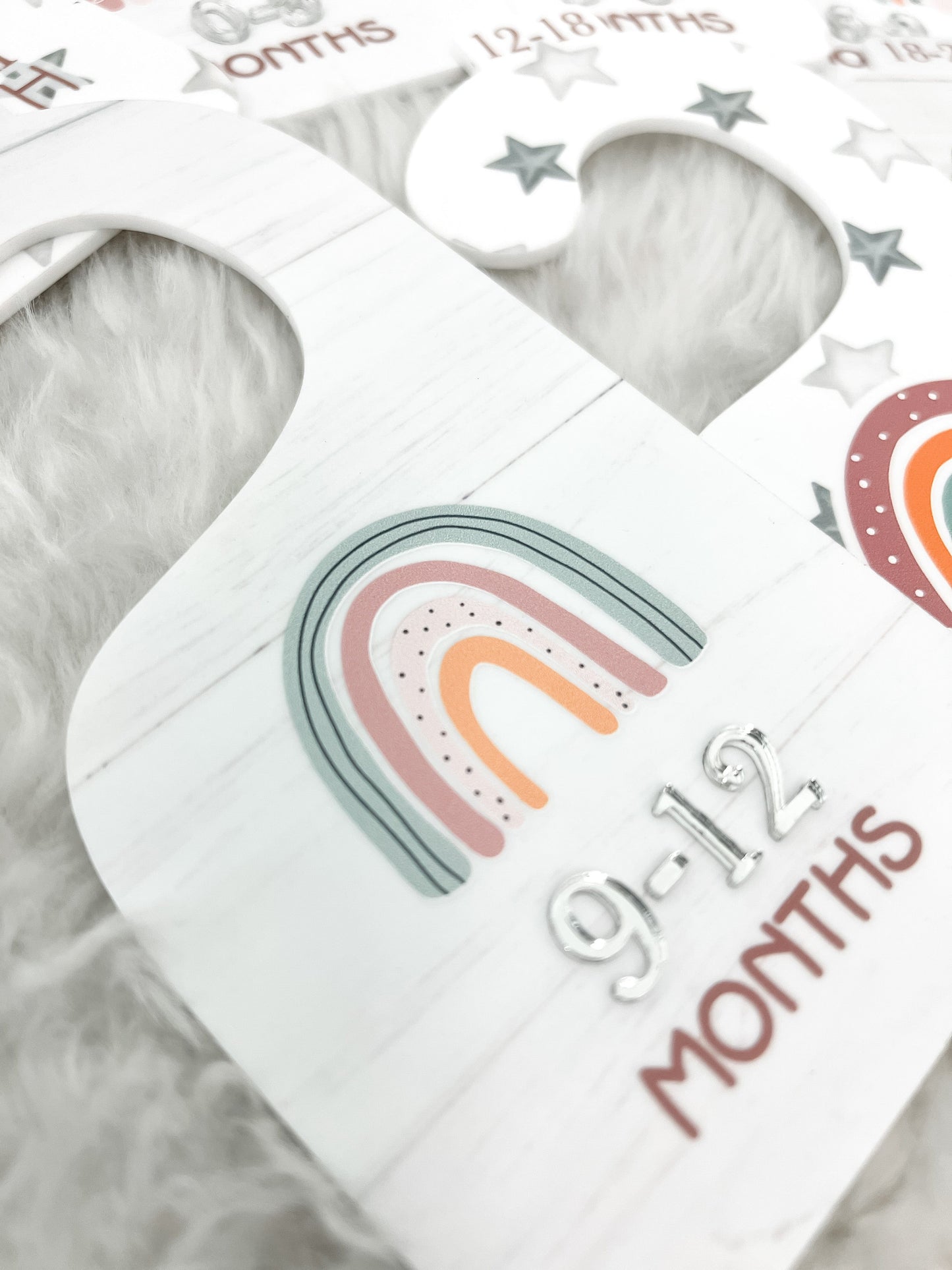 SFArtcreations Baby Gift Sets Wooden Baby Closet Dividers