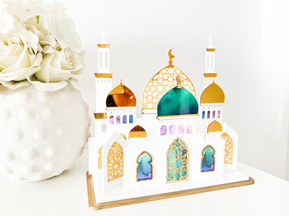 SFArtcreations Decor Small 3D Mosque - Style 2